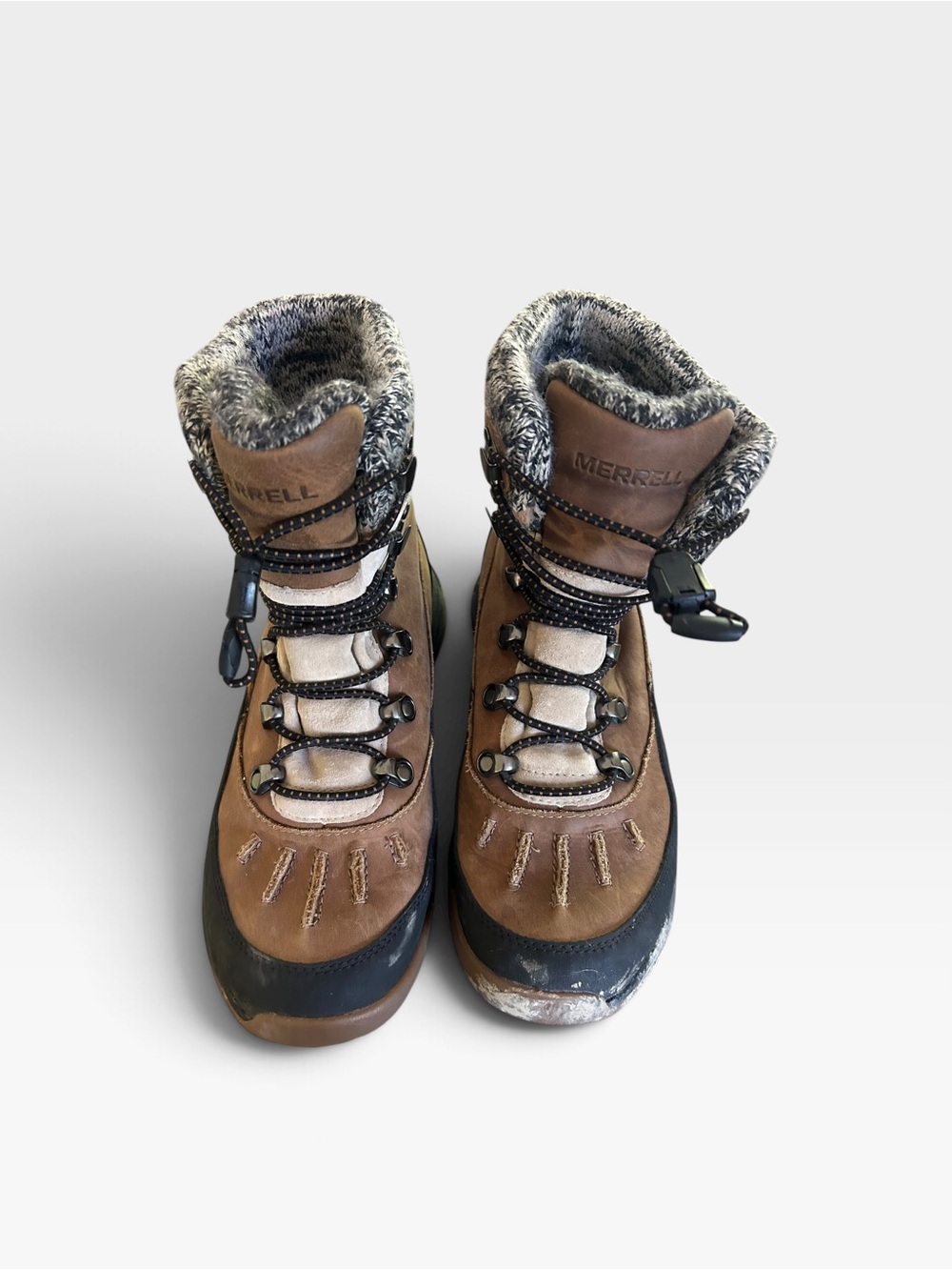 Merrell Brown Winter Hiking Boots size 7.5